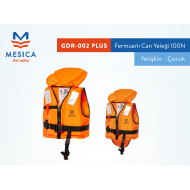GDR 002 PLUS Fermuarlı Can Yeleği 100N